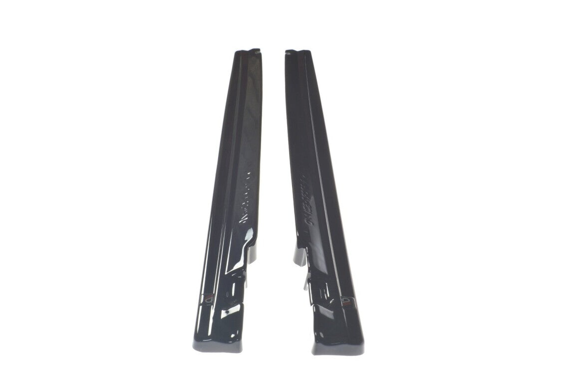 Seitenschweller Ansatz (Paar) passend für Suzuki Swift Sport Mk6 schwarz Hochglanz