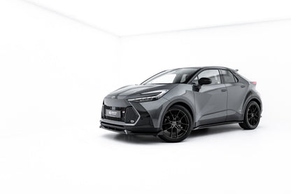 Seitenschweller Ansatz (Paar) passend für Toyota C-HR Mk2 schwarz Hochglanz