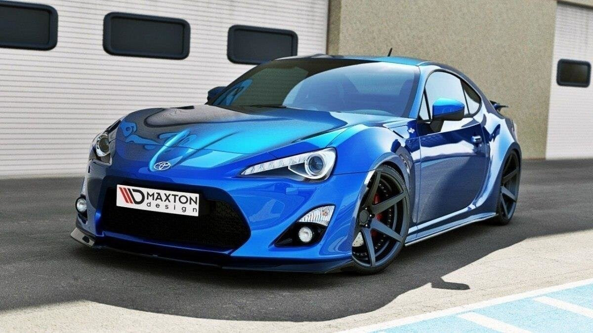 Seitenschweller Ansatz (Paar) passend für Toyota GT86 schwarz Hochglanz