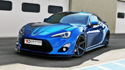 Seitenschweller Ansatz (Paar) passend für Toyota GT86 schwarz Hochglanz