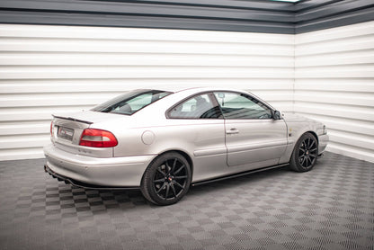 Seitenschweller Ansatz (Paar) passend für Volvo C70 Mk1 schwarz Hochglanz