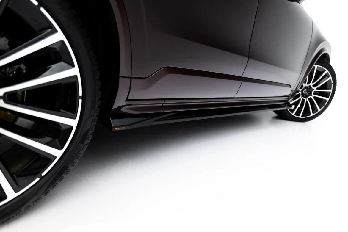 Seitenschweller Ansatz (Paar) passend für Volvo XC90 Mk2 Facelift 2 schwarz Hochglanz