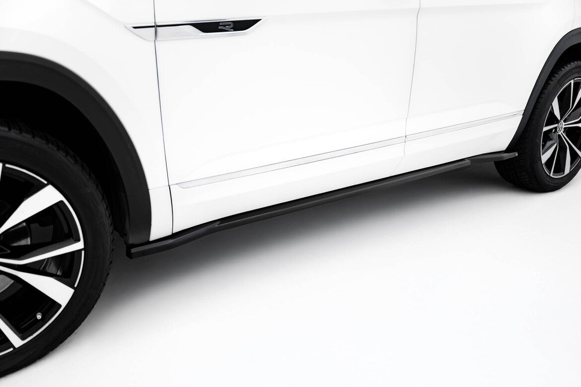 Seitenschweller Ansatz (Paar) passend für VW Atlas R-Line Mk1 FL 2 schwarz Hochglanz
