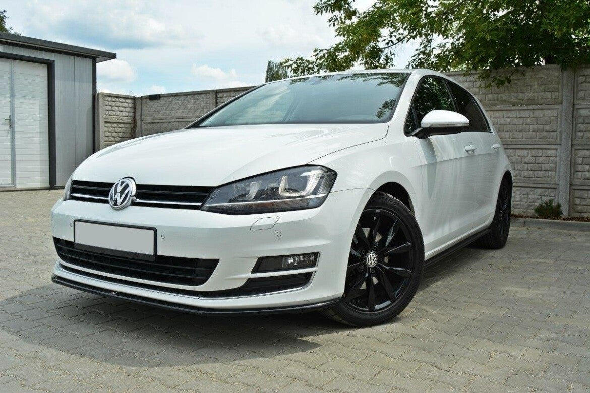 Seitenschweller Ansatz (Paar) passend für VW Golf Mk7 Standard schwarz Hochglanz