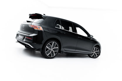 Seitenschweller Ansatz (Paar) passend für VW Golf Mk8 FL schwarz Hochglanz