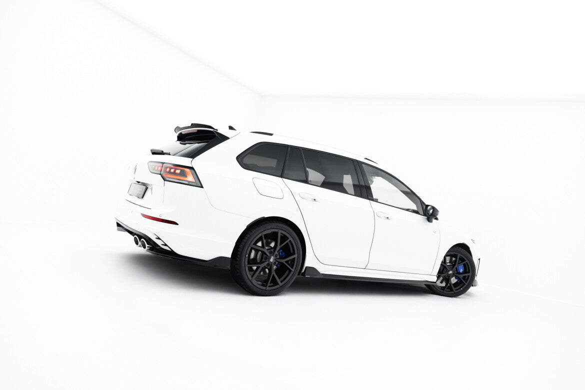 Seitenschweller Ansatz (Paar) passend für VW Golf R Variant Mk8 / Mk8 FL schwarz Hochglanz