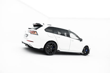 Seitenschweller Ansatz (Paar) passend für VW Golf R Variant Mk8 / Mk8 FL schwarz Hochglanz
