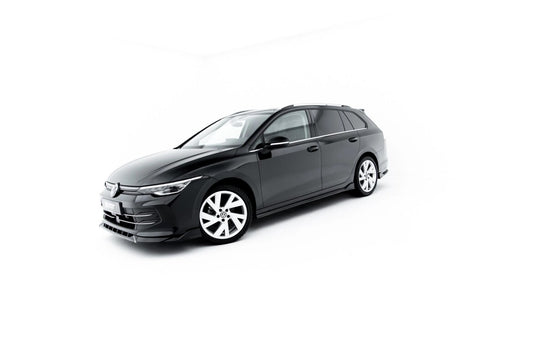 Seitenschweller Ansatz (Paar) passend für VW Golf Variant Mk8 Facelift schwarz Hochglanz