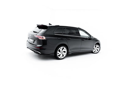 Seitenschweller Ansatz (Paar) passend für VW Golf Variant Mk8 Facelift schwarz Hochglanz