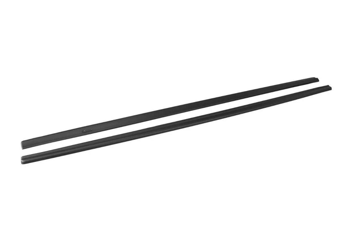 Seitenschweller Ansatz (Paar) passend für VW Passat R-Line B7 schwarz Hochglanz