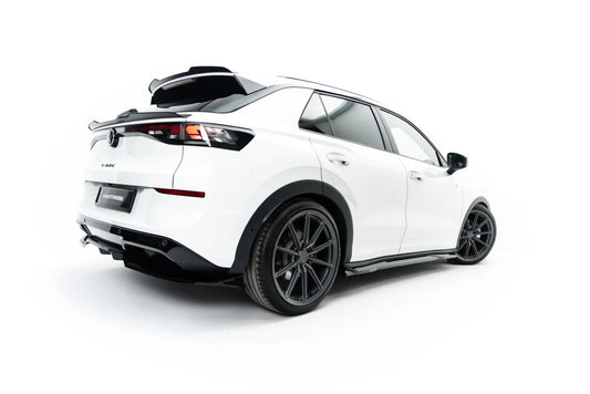 Seitenschweller Ansatz (Paar) passend für VW T-Roc R-Line Mk2 schwarz Hochglanz