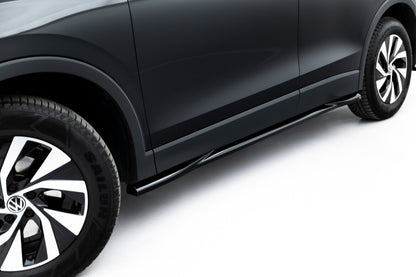 Seitenschweller Ansatz (Paar) passend für VW Tiguan Mk3 schwarz Hochglanz