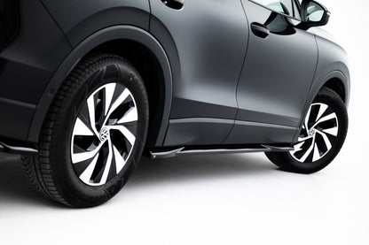 Seitenschweller Ansatz (Paar) passend für VW Tiguan Mk3 schwarz Hochglanz