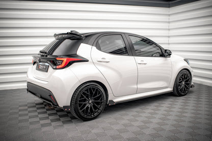 Seitenschweller Ansatz (Paar) V.1 + Flaps passend für Toyota Yaris Mk4