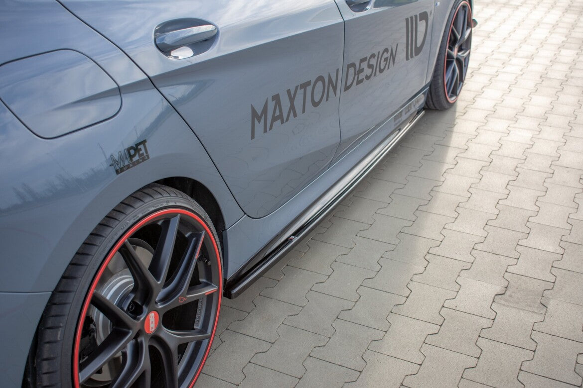 Seitenschweller Ansatz (Paar) V.1 passend für BMW 1er F40 M-Paket/ M135i Carbon Look