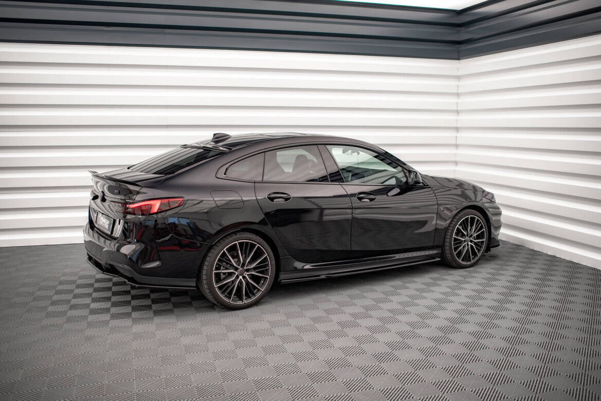 Seitenschweller Ansatz (Paar) V.1 passend für BMW 2 Gran Coupe M-Paket / M235i F44 schwarz Hochglanz