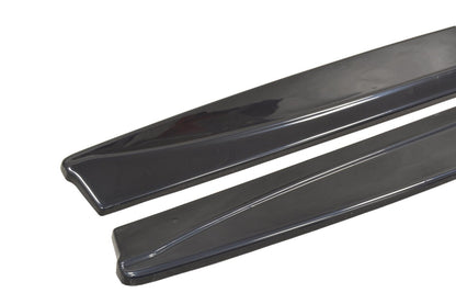 Seitenschweller Ansatz (Paar) V.1 passend für BMW M4 F82 schwarz Hochglanz