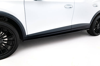 Seitenschweller Ansatz (Paar) V.1 passend für CUPRA Formentor Mk1 FL schwarz Hochglanz