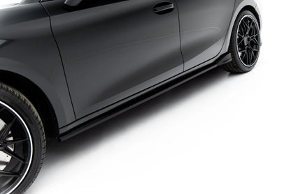 Seitenschweller Ansatz (Paar) V.1 passend für Cupra Leon ST / Hatchback Mk1 Facelift schwarz Hochglanz