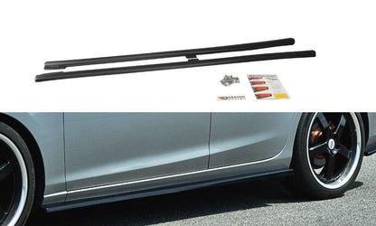 Seitenschweller Ansatz (Paar) V.1 passend für Mazda 6 Kombi GJ (Mk3) schwarz Hochglanz
