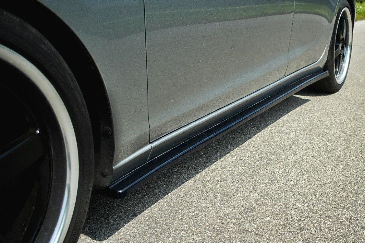 Seitenschweller Ansatz (Paar) V.1 passend für Mazda 6 Kombi GJ (Mk3) schwarz Hochglanz