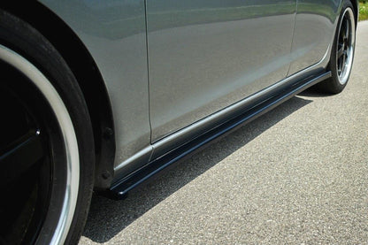 Seitenschweller Ansatz (Paar) V.1 passend für Mazda 6 Kombi GJ (Mk3) schwarz Hochglanz