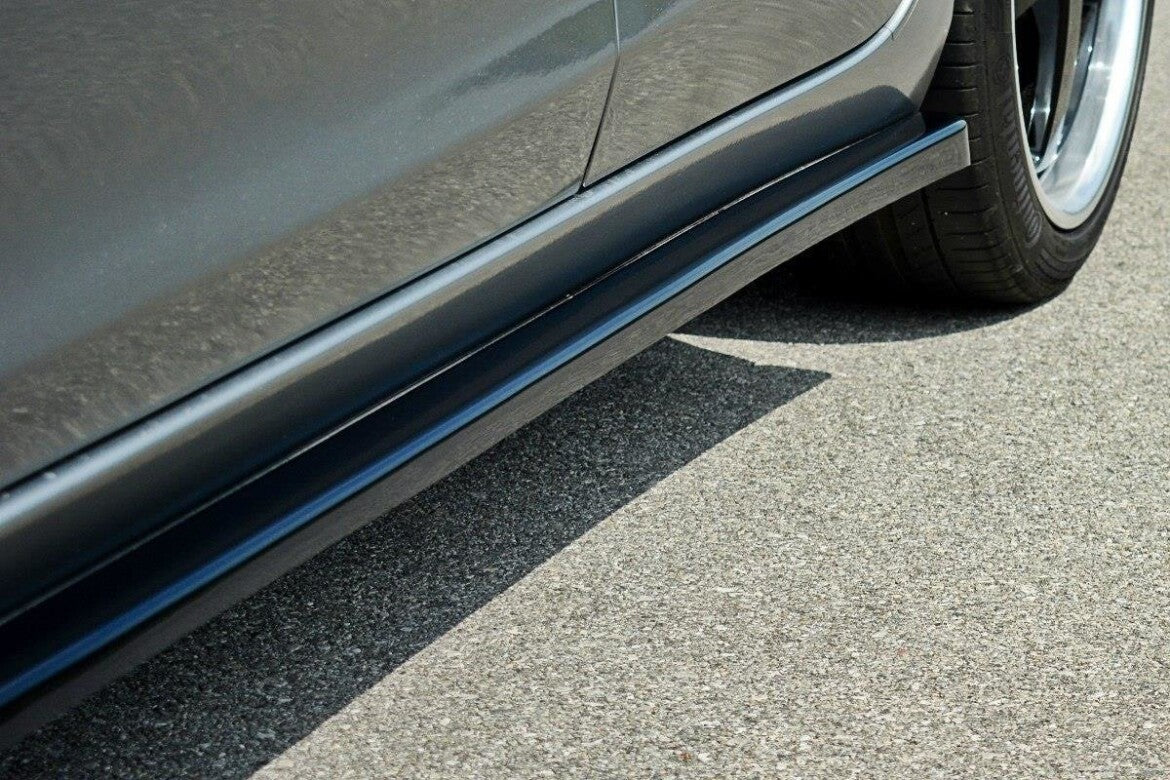 Seitenschweller Ansatz (Paar) V.1 passend für Mazda 6 Kombi GJ (Mk3) schwarz Hochglanz