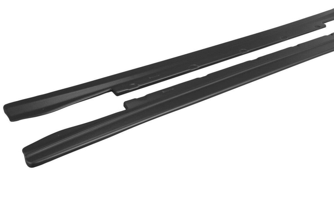 Seitenschweller Ansatz (Paar) V.1 passend für Mercedes CLS C218 schwarz Hochglanz