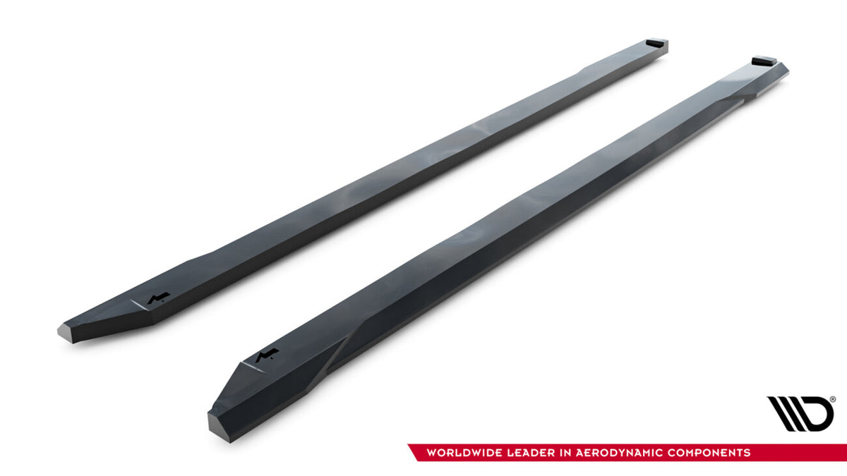 Seitenschweller Ansatz (Paar) V.1 passend für Toyota GR Corolla Mk12 schwarz Hochglanz