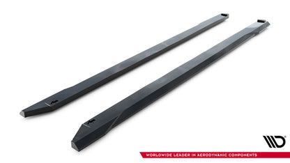 Seitenschweller Ansatz (Paar) V.1 passend für Toyota GR Corolla Mk12 schwarz Hochglanz