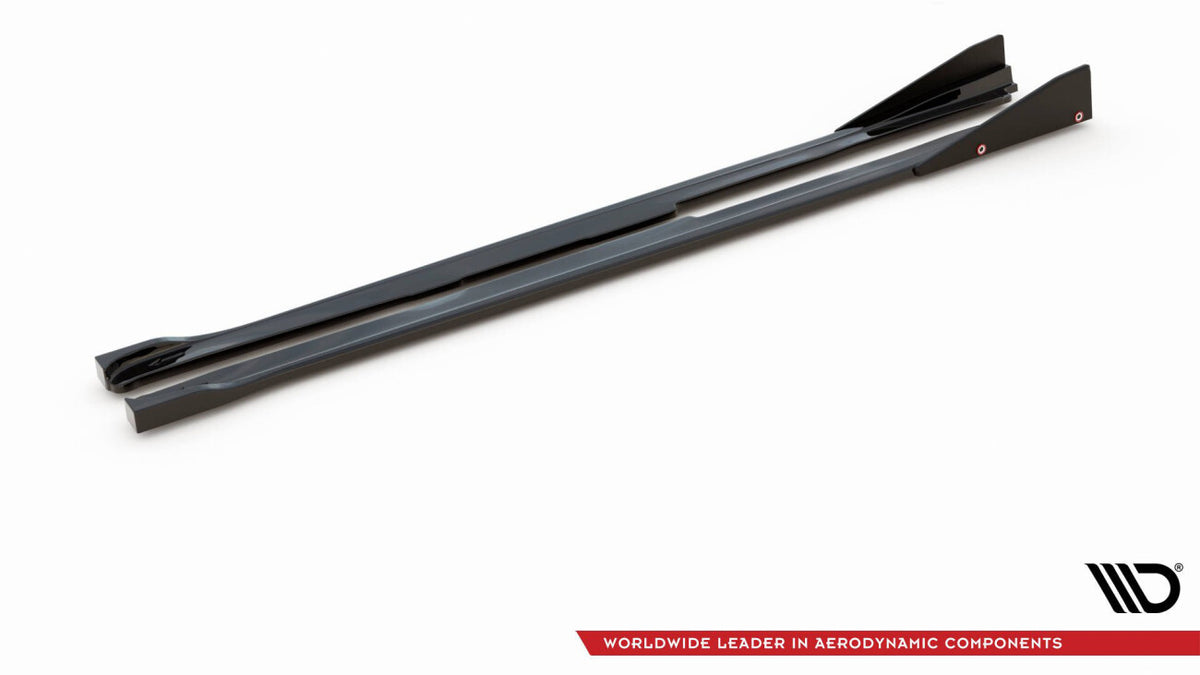 Seitenschweller Ansatz (Paar) V.2 + Flaps passend für Toyota GR Yaris Mk4