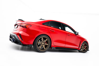 Seitenschweller Ansatz (Paar) V.2 passend für Audi RS3 Sportback 8Y FL schwarz Hochglanz