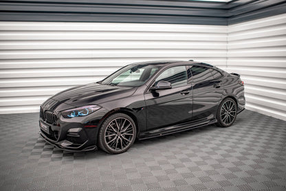 Seitenschweller Ansatz (Paar) V.2 passend für BMW 2 Gran Coupe M-Paket / M235i F44 schwarz Hochglanz