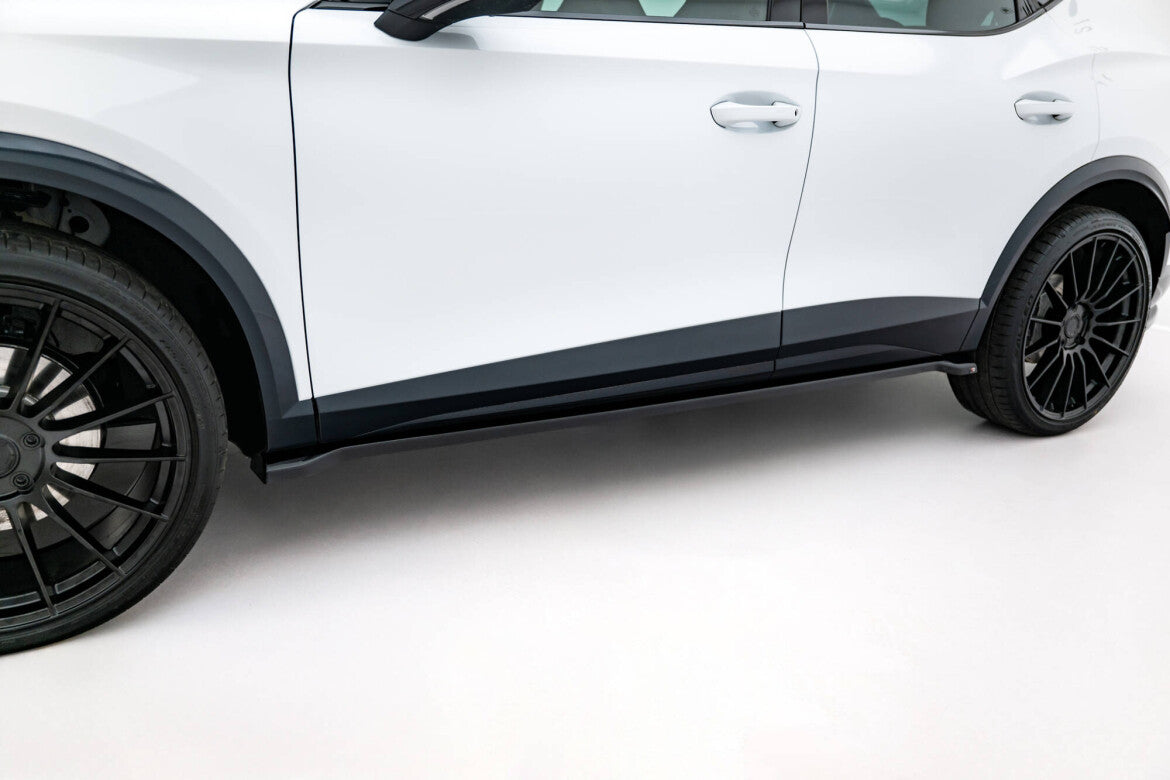Seitenschweller Ansatz (Paar) V.2 passend für CUPRA Formentor Mk1 FL schwarz Hochglanz