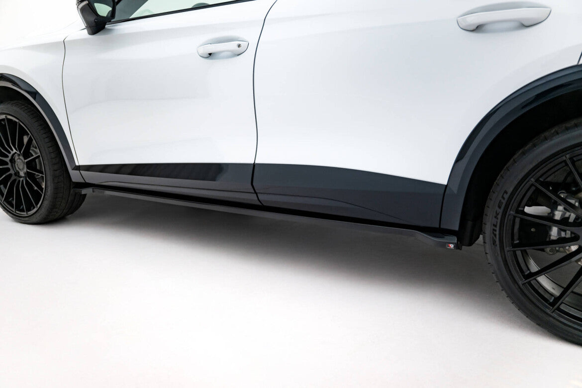 Seitenschweller Ansatz (Paar) V.2 passend für CUPRA Formentor Mk1 FL schwarz Hochglanz