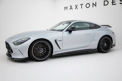 Seitenschweller Ansatz (Paar) V.2 passend für Mercedes-AMG GT 63 / 55 / 63 S E Performance C192 schwarz Hochglanz
