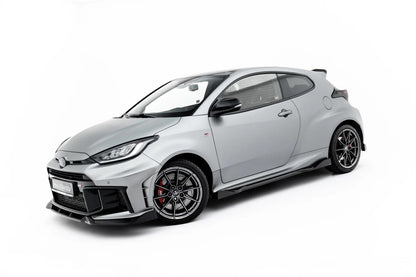 Seitenschweller Ansatz (Paar) V.2 passend für Toyota GR Yaris Mk4 Facelift schwarz Hochglanz