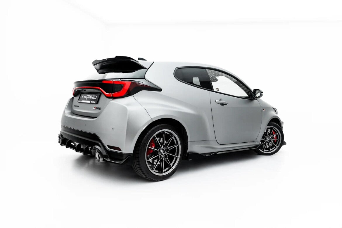 Seitenschweller Ansatz (Paar) V.2 passend für Toyota GR Yaris Mk4 Facelift schwarz Hochglanz