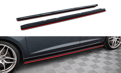 Seitenschweller Ansatz (Paar) V.3 passend für Seat Leon Mk3 CUPRA/ FR FL