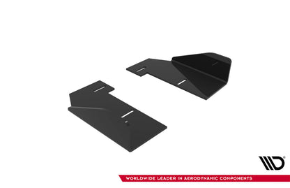 Seitenschweller Flaps passend für Audi A5 Sportback F5 FL schwarz Hochglanz
