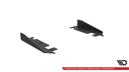 Seitenschweller Flaps passend für Audi A7 RS7 Look C7 schwarz Hochglanz