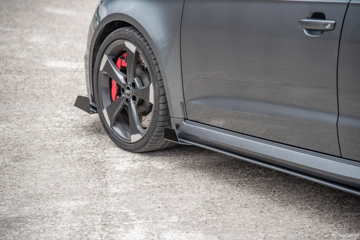 Seitenschweller Flaps passend für Audi RS3 8V Sportback schwarz Hochglanz