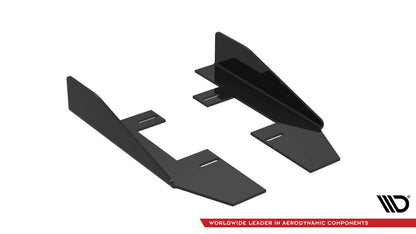 Seitenschweller Flaps passend für Audi RS3 Limousine 8V FL schwarz Hochglanz