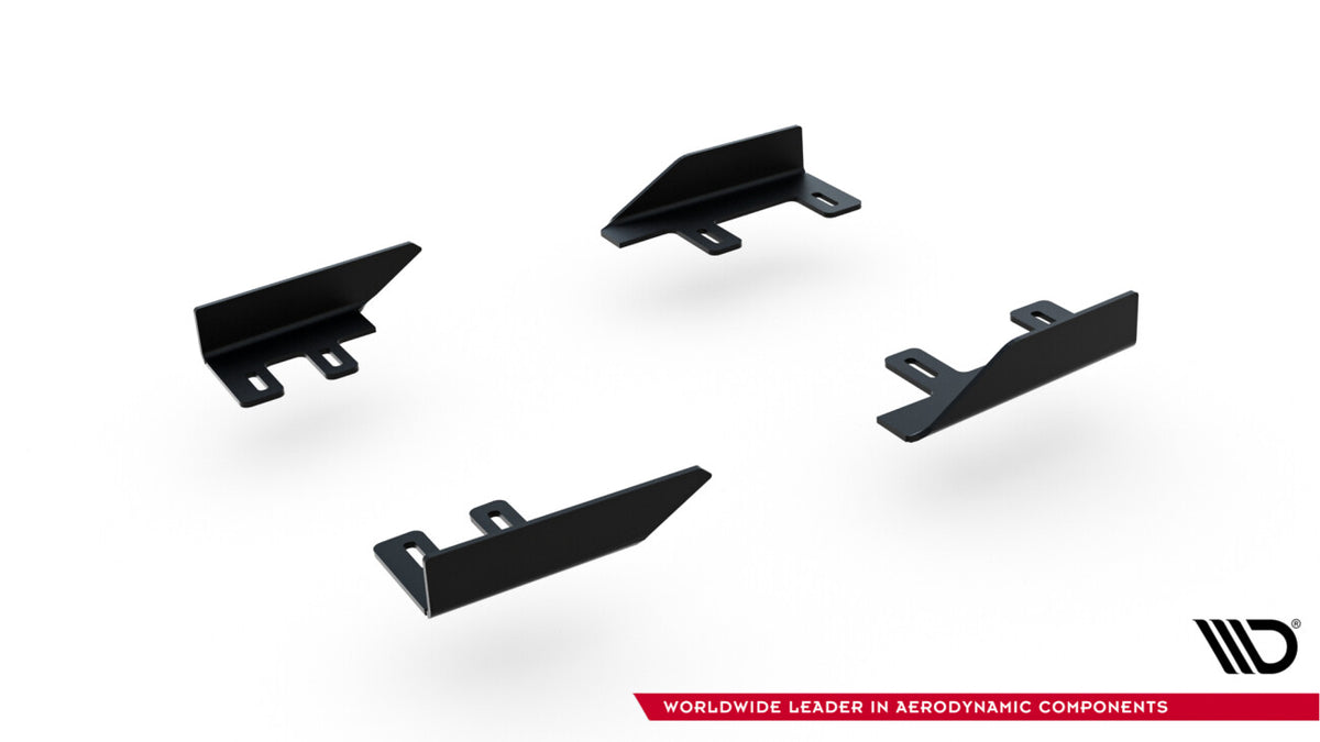 Seitenschweller Flaps passend für Audi RS3 Sportback 8Y FL schwarz Hochglanz