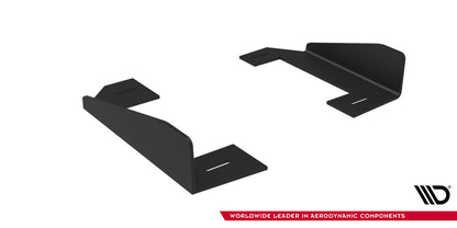 Seitenschweller Flaps passend für Audi RS5 Sportback F5 schwarz Hochglanz