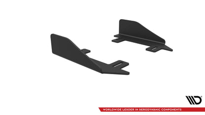 Seitenschweller Flaps passend für Audi S3 / A3 S-Line Limousine 8V schwarz Hochglanz