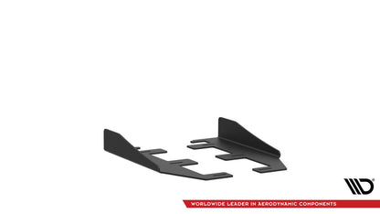Seitenschweller Flaps passend für Audi S3 / A3 S-Line Limousine 8V schwarz Hochglanz
