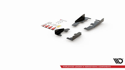 Seitenschweller Flaps passend für BMW 1er F21 M135i / M140i / M-Paket schwarz Hochglanz