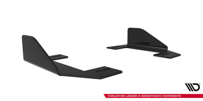 Seitenschweller Flaps passend für BMW M135i F70 schwarz Hochglanz