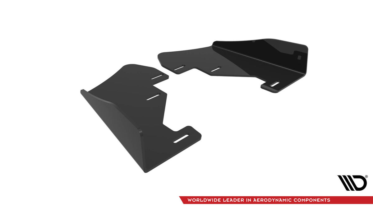 Seitenschweller Flaps passend für Ford Fiesta Mk8 ST schwarz Hochglanz
